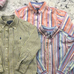 Lot of 3 boys Polo shirts
